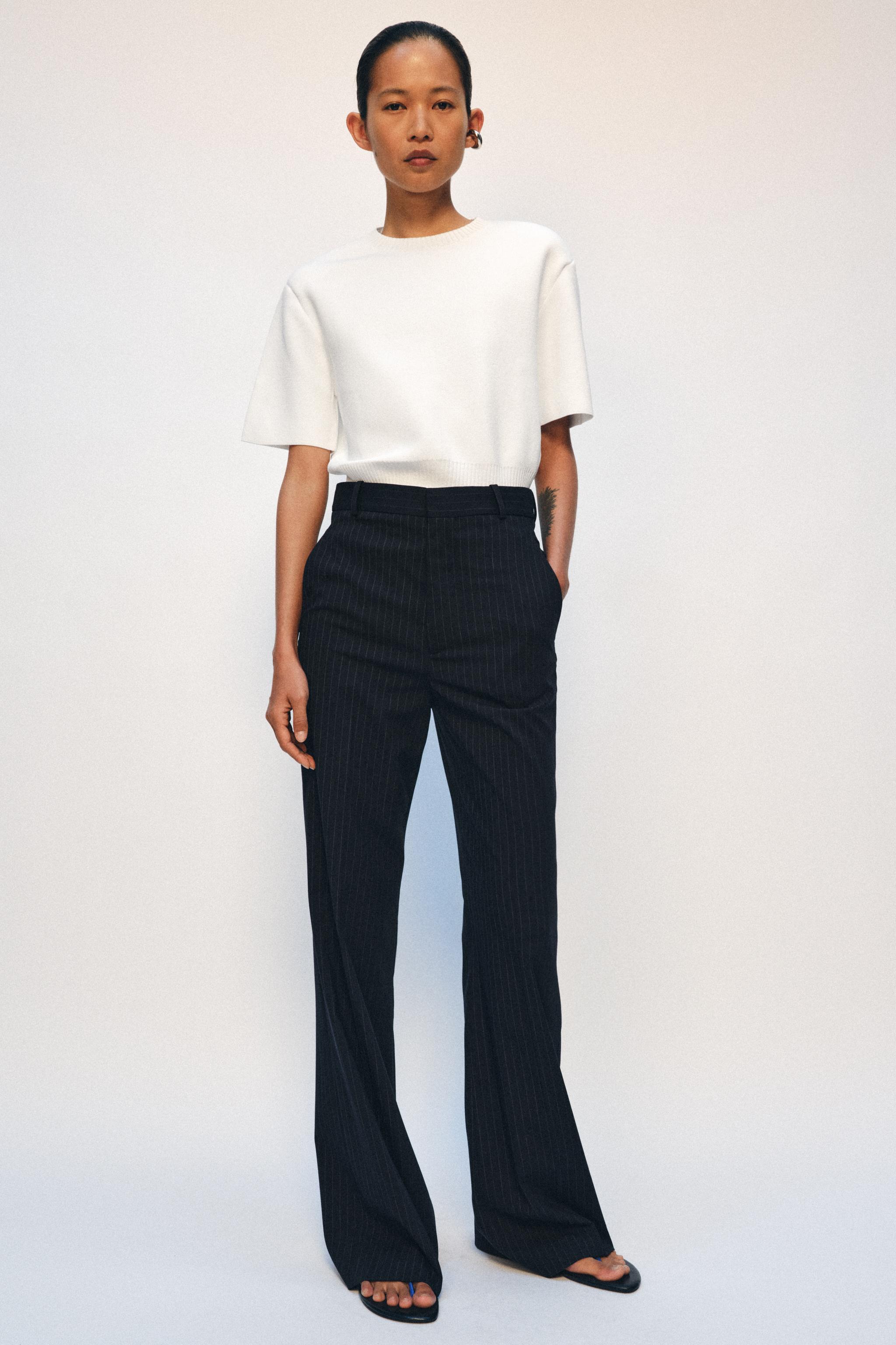 ZW COLLECTION PINSTRIPE PANTS